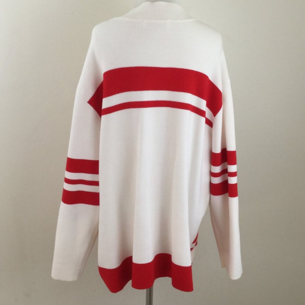 Sandro Paris Deep V-Neck Sweater s - Picture 5 of 11